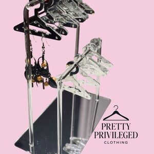 Clear Earrings Organizer